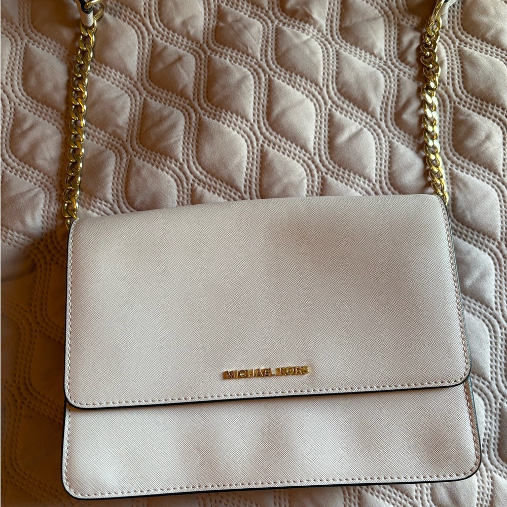 Michael Kors Crossbody Bag with Gold Chain